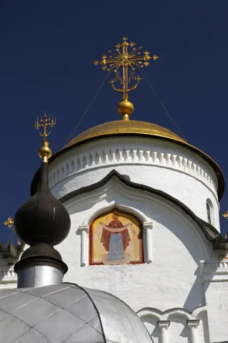 Framed Print : Europe, Russia, Suzdal. Pokrovsky monastery, Convent of the Intercession