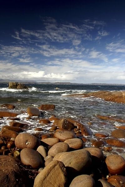 Europe, Scotland, Applecross Peninsula, rocky coast