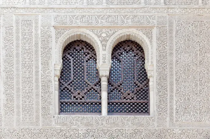 Framed Print : Europe, Spain, Andalusia, Granada, Alhambra, Nasrid Palace Detail Framed Print : Europe, Spain, Andalusia, Granada, Alhambra, Nasrid Palace Detail