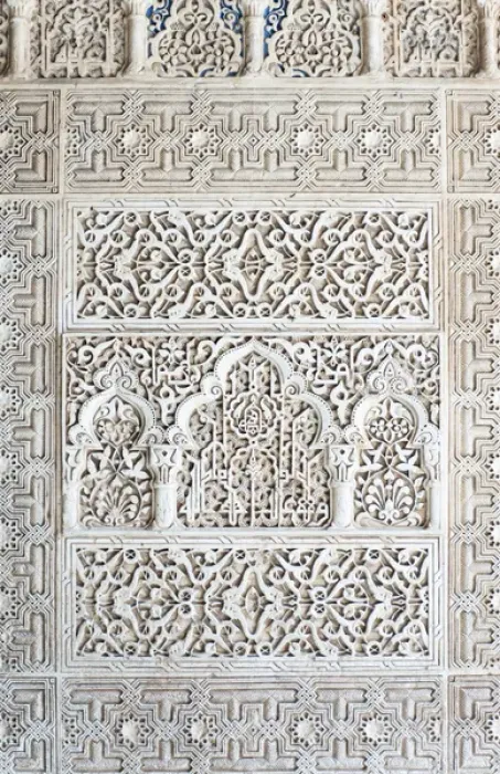 Framed Print : Europe, Spain, Andalusia, Granada, Alhambra, Nasrid Palace Detail Framed Print : Europe, Spain, Andalusia, Granada, Alhambra, Nasrid Palace Detail