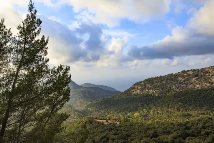 Framed Print : Europe, Spain, Balearic Islands, Mallorca, The Serra de Tramuntana mountains awarded