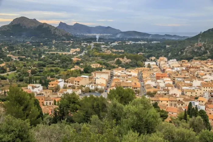 Framed Print : Europe, Spain, Balearic Islands, Mallorca, Pollenca
