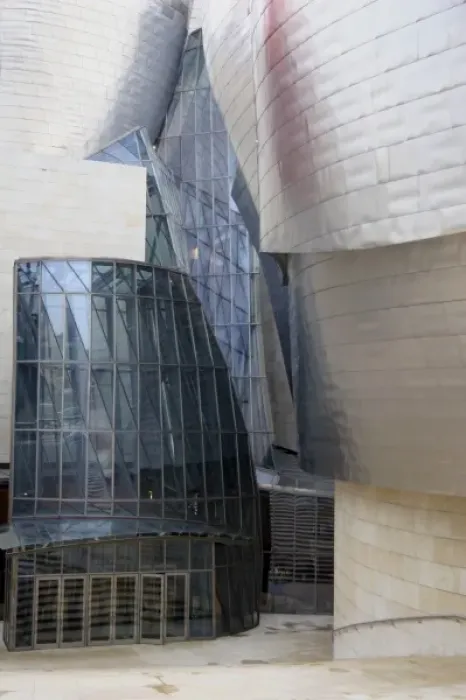 Framed Print : Europe, Spain, Bilbao. The Guggenheim Museum Bilbao
