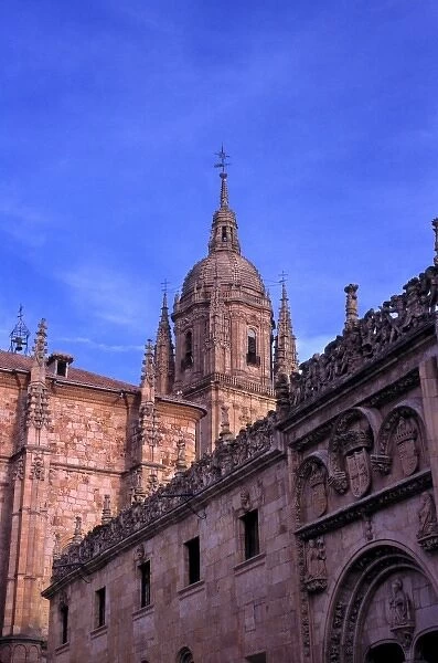 Europe, Spain, Salamanca. Catedral Vieja, a World Heritage Site, in Salamanca, is