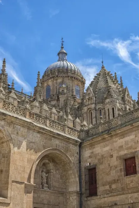 Framed Print : Europe, Spain, Salamanca, cathedral domes Framed Print : Europe, Spain, Salamanca, cathedral domes
