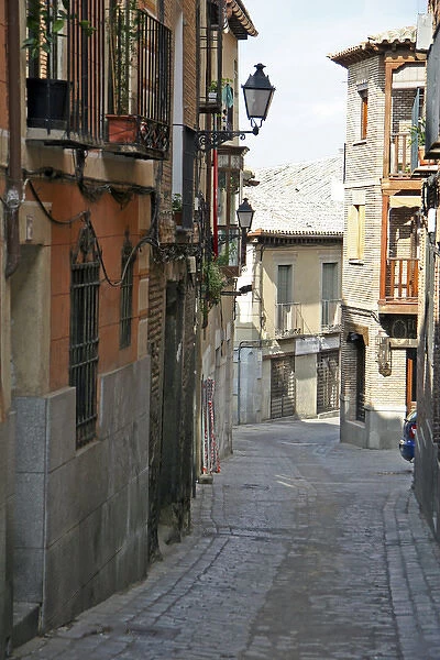 Europe, Spain, Toledo. Street of Toledo