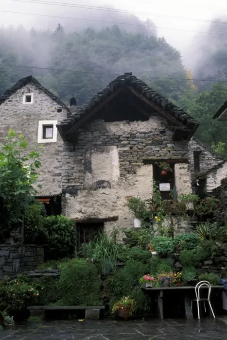 Framed Print : Europe, Switzerland, Ticino Region. Village of Foroglio Val Bavona Framed Print : Europe, Switzerland, Ticino Region. Village of Foroglio Val Bavona