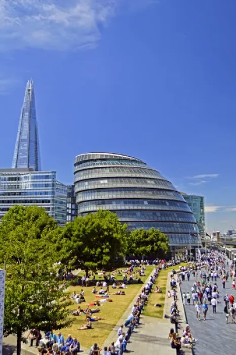 Framed Print : Europe, United Kingdom, England, London, Southwark. View of City Hall, More London Riverside