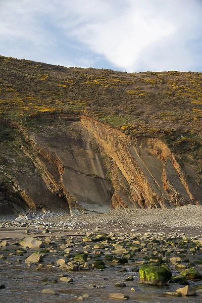 Europe, United Kingdom, Wales. Newgale Beach in Pembrokeshire