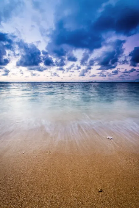Framed Print : Evening light over the Pacific from Tunnels Beach, Kauai, Hawaii, USA