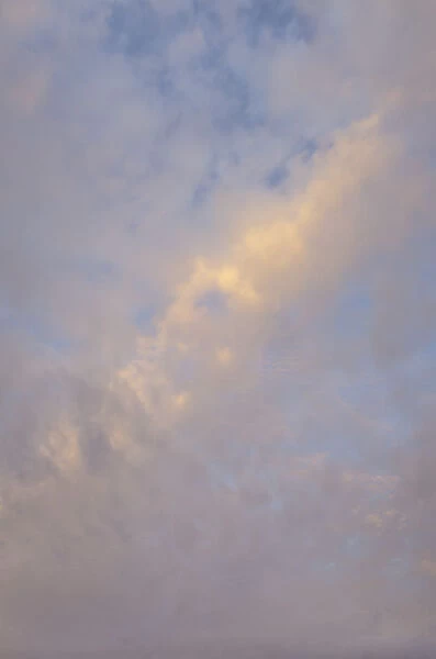 Evening sky over Lake Huron, Mackinaw City, Michigan