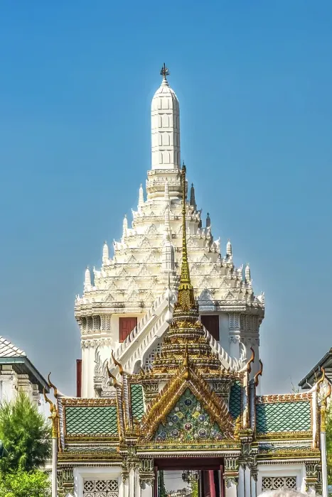 Framed Print : Exit gate Grand Palace, Bangkok, Thailand. Palace was home of King of Thailand from 1782 to 1925