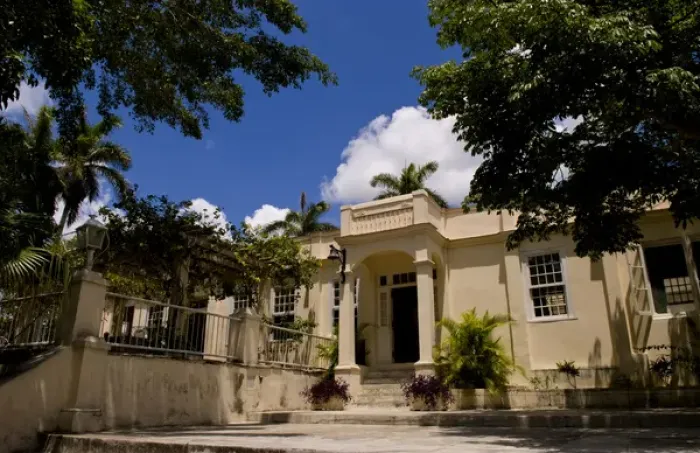 Framed Print : Exterior of the historical home of writer Ernest Hemingway in Havana Cuba where he Framed Print : Exterior of the historical home of writer Ernest Hemingway in Havana Cuba where he