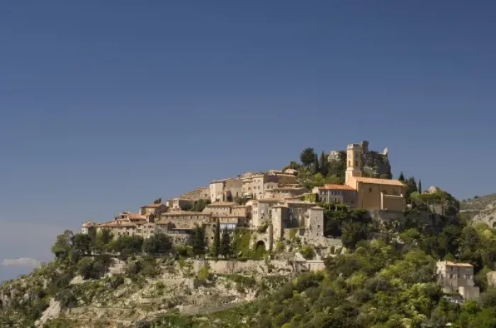 Framed Print : Eze-Village, Cote d Azur, France