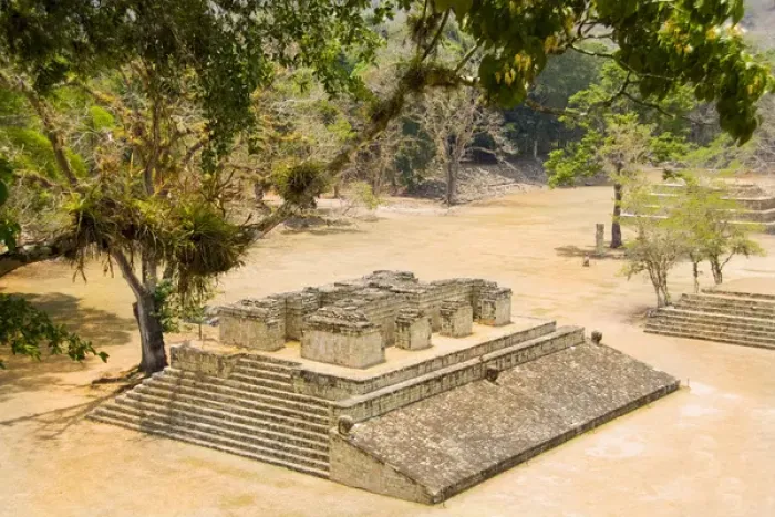 Framed Print : Fabulous Maya ruins of Mayan Civilization in Copan Honduras