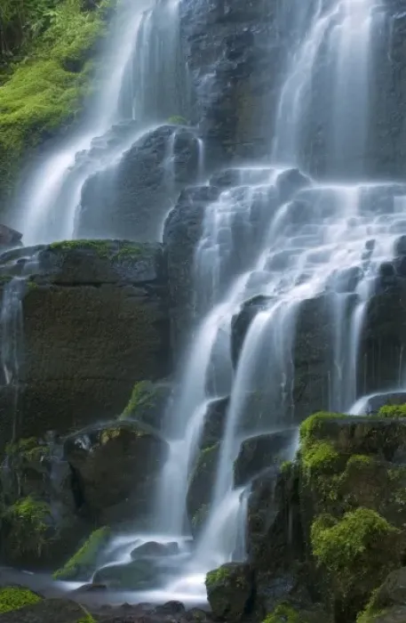 Framed Print : Fairy Falls, Columbia River Gorge, Oregon, USA
