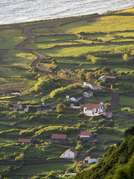 Faja dos Cubres. Sao Jorge Island in the Azores, an autonomous region of Portugal