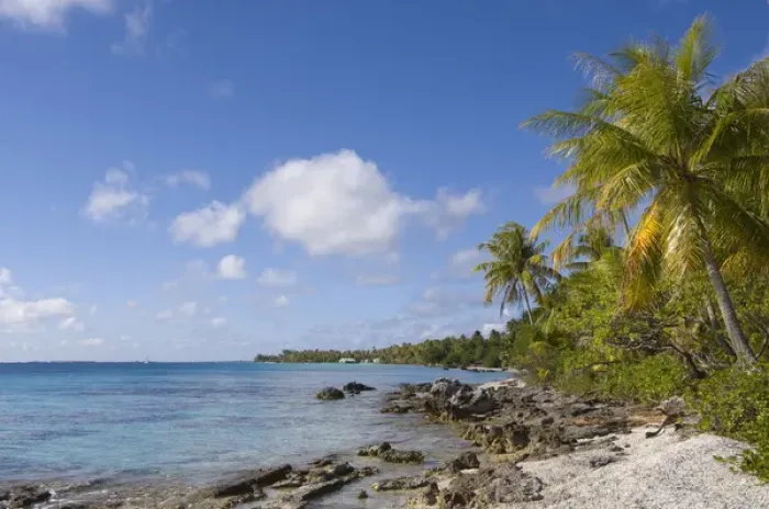 Framed Print : Fakarawa, Tuamotu Archipelago, French Polynesia