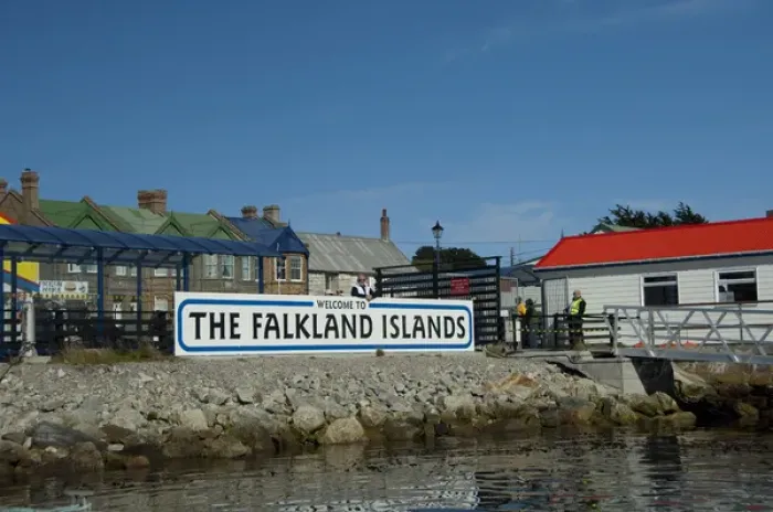 Framed Print : Falkland Island, Stanley (aka Port Stanley). Port area of Stanley Framed Print : Falkland Island, Stanley (aka Port Stanley). Port area of Stanley