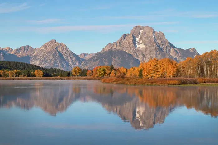 Framed Print : Fall color at Oxbow Bend of the Snake River, Grand Teton National Park, Wyoming Framed Print : Fall color at Oxbow Bend of the Snake River, Grand Teton National Park, Wyoming