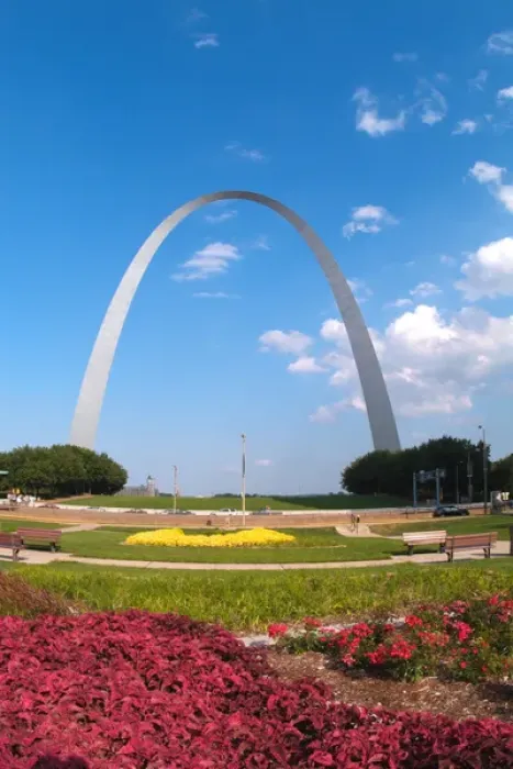 Framed Print : Famous Arch of St Louis Missouri