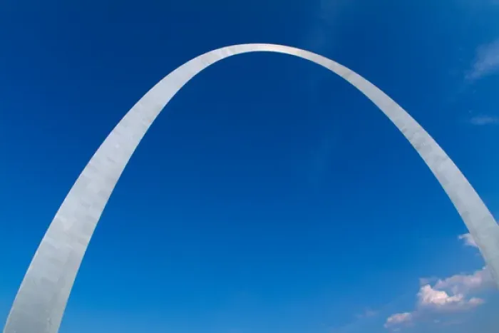 Framed Print : Famous Arch of St Louis Missouri Framed Print : Famous Arch of St Louis Missouri