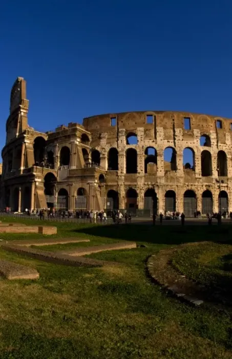 Framed Print : Famous Colosseum in Rome Italy Landmark Monument in Europe Framed Print : Famous Colosseum in Rome Italy Landmark Monument in Europe
