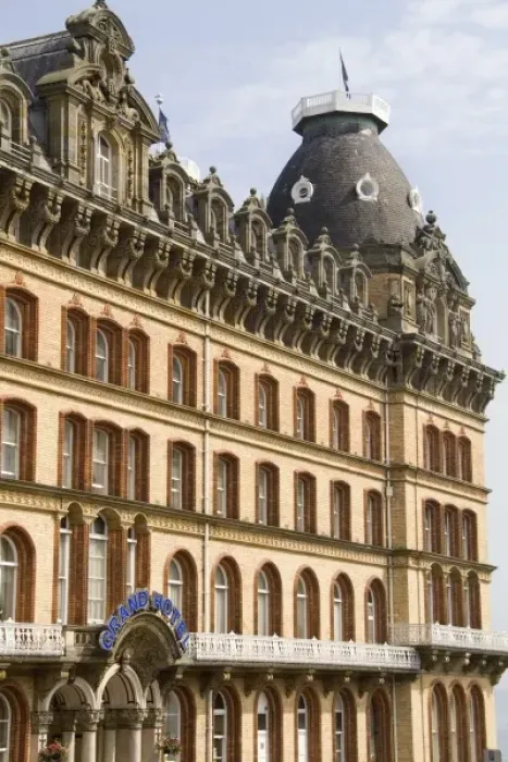 Framed Print : Famous Grand Hotel in Scarborough England North Yorkshire