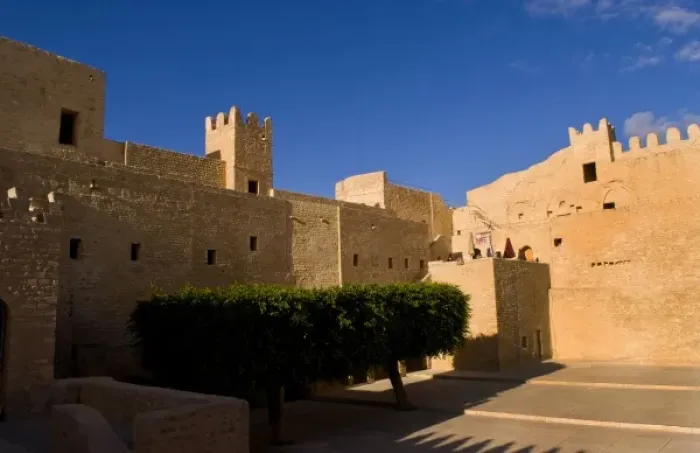 Framed Print : Famous Ribat fort in the 700 AD monastery in Sousse area Monastir Tunisia Africa Framed Print : Famous Ribat fort in the 700 AD monastery in Sousse area Monastir Tunisia Africa