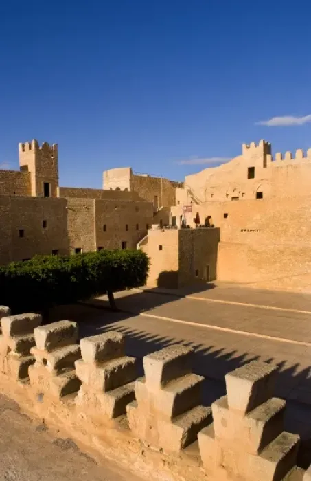 Framed Print : Famous Ribat fort in the 700 AD monastery in Sousse area Monastir Tunisia Africa Framed Print : Famous Ribat fort in the 700 AD monastery in Sousse area Monastir Tunisia Africa