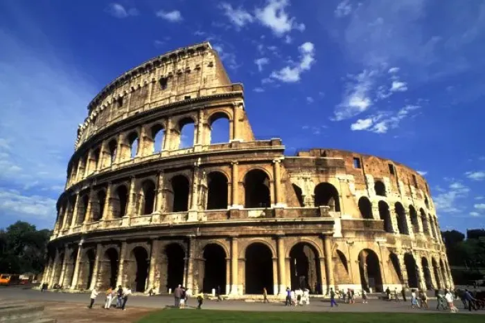 Framed Print : Famous ruins of the Coliseum in Rome Italy Framed Print : Famous ruins of the Coliseum in Rome Italy