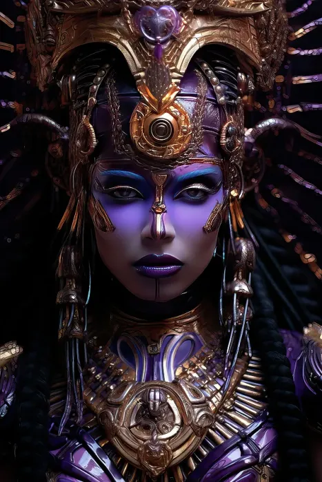 Framed Print : Fantasy of a queen with purple skin. ©Jim Zuckerman / Jaynes Gallery / DanitaDelimont.com (AI) Framed Print : Fantasy of a queen with purple skin. ©Jim Zuckerman / Jaynes Gallery / DanitaDelimont.com (AI)