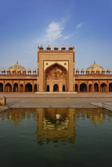 Framed Print : Fatehpur Sikri, in the state of Uttar Pradesh, India