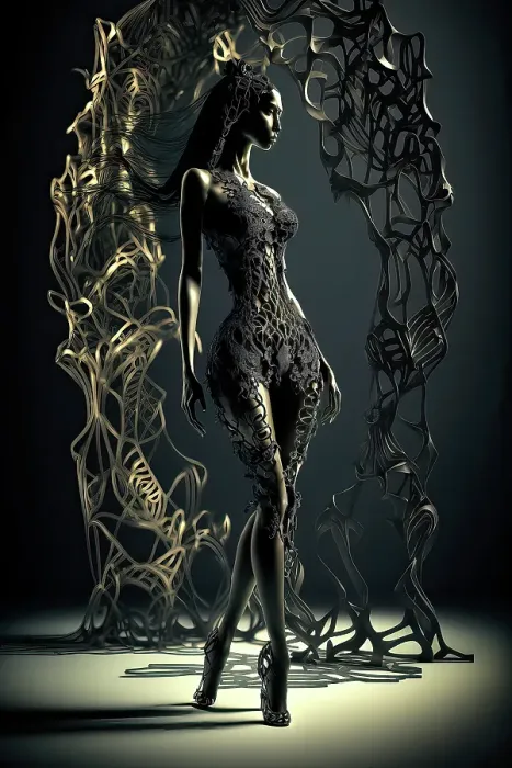 Framed Print : Female model in black lace. ©Jim Zuckerman / Jaynes Gallery / DanitaDelimont.com (AI) Framed Print : Female model in black lace. ©Jim Zuckerman / Jaynes Gallery / DanitaDelimont.com (AI)