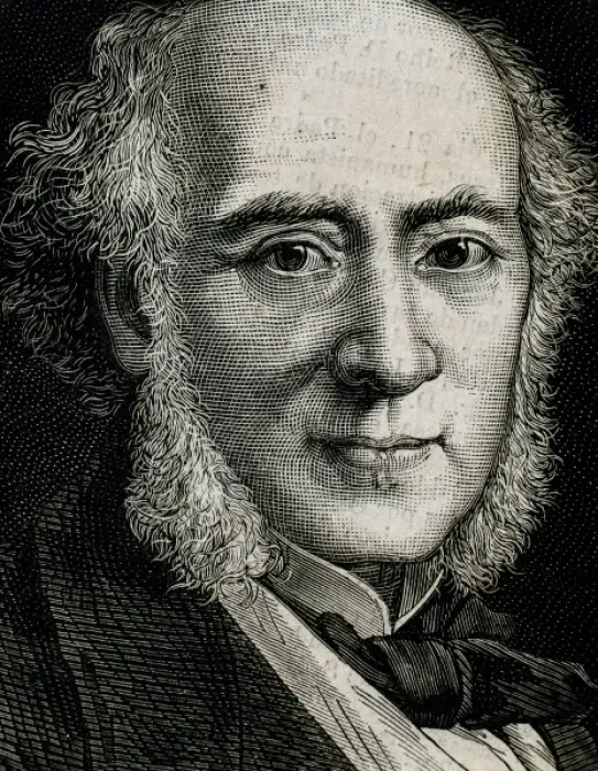 Framed Print : Fergusson, William (Scottish, 1808-1877). English surgeon. Engraving by A. Carretero