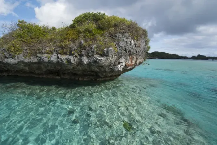 Framed Print : Fiji, Southern Lau Group, Island of Fulanga. Scenic lagoon located inside volcanic caldera Framed Print : Fiji, Southern Lau Group, Island of Fulanga. Scenic lagoon located inside volcanic caldera
