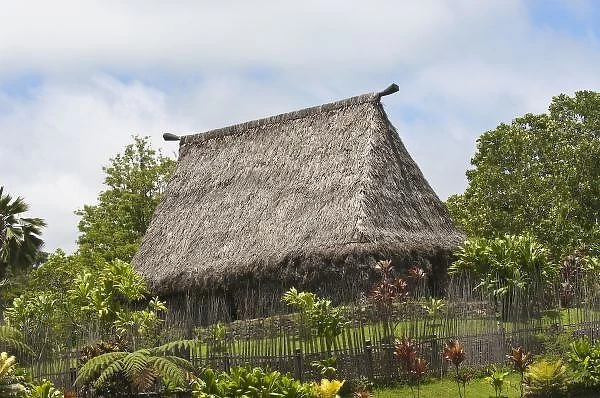 Fiji, Viti Levu Island. Polynesian Cultural Center