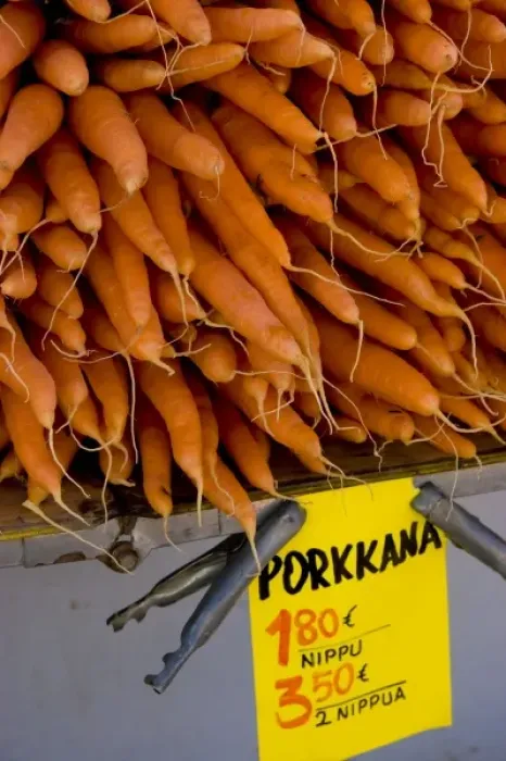 Framed Print : Finland, Helsinki. Produce at an outdoor market Framed Print : Finland, Helsinki. Produce at an outdoor market