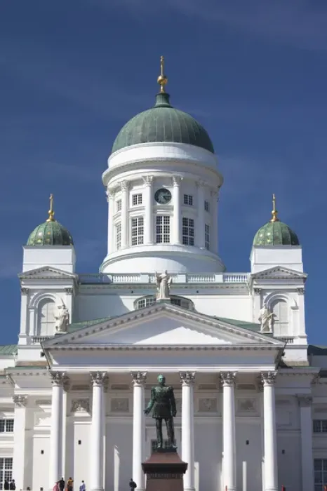 Framed Print : Finland, Helsinki, Senate Square, Senaatintori, Tuomiokirko, Lutheran Cathedral Framed Print : Finland, Helsinki, Senate Square, Senaatintori, Tuomiokirko, Lutheran Cathedral