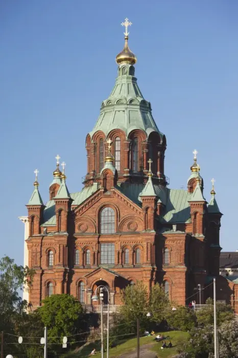 Framed Print : Finland, Helsinki, Uspenski Orthodox Cathedral Framed Print : Finland, Helsinki, Uspenski Orthodox Cathedral