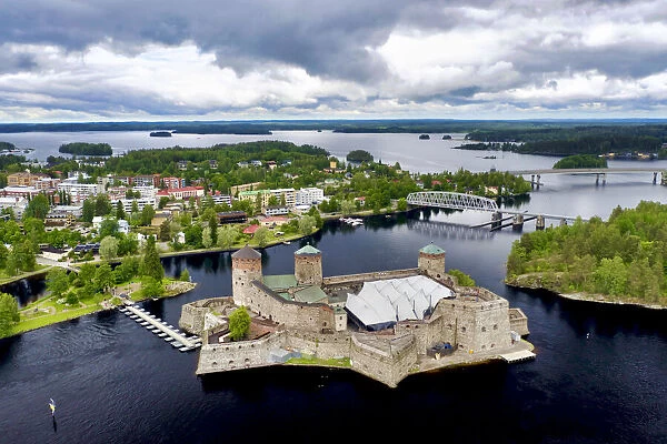 Finlandia, Savonlinna, Savonlinna castle and town
