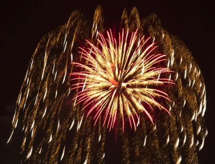 Framed Print : Fireworks at the Albuquerque Hot Air Balloon Fiesta, New Mexico Framed Print : Fireworks at the Albuquerque Hot Air Balloon Fiesta, New Mexico