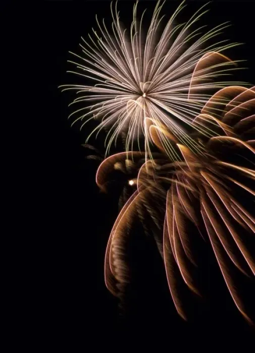 Framed Print : Fireworks display, Maine, USA Framed Print : Fireworks display, Maine, USA