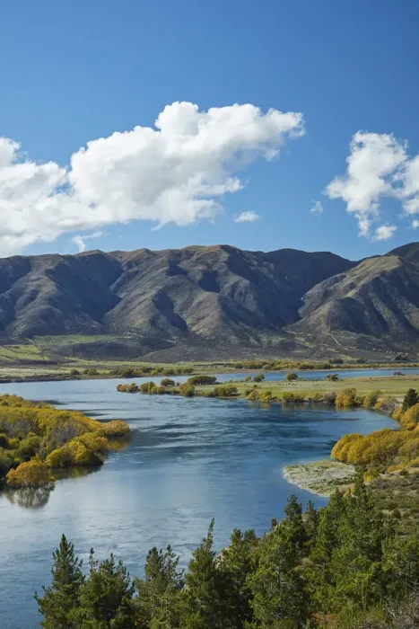 Framed Print : Fishermans Bend, Lake Waitaki, Waitaki Valley, North Otago, South Island, New Zealand Framed Print : Fishermans Bend, Lake Waitaki, Waitaki Valley, North Otago, South Island, New Zealand