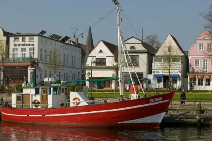 Framed Print : fishing boat, warnemunde Framed Print : fishing boat, warnemunde