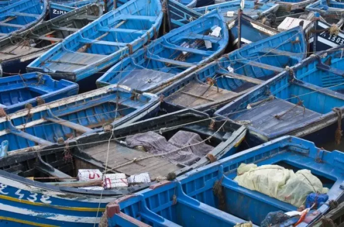 Framed Print : Fishing boats, Essaouira, Morocco Framed Print : Fishing boats, Essaouira, Morocco