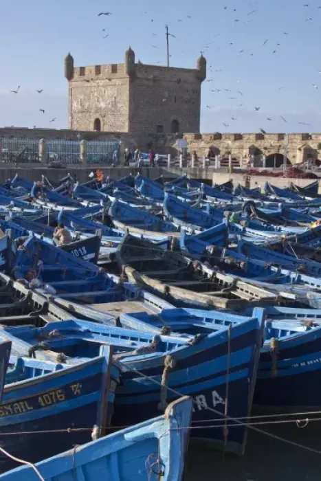 Framed Print : Fishing boats, Essaouira, Morocco Framed Print : Fishing boats, Essaouira, Morocco