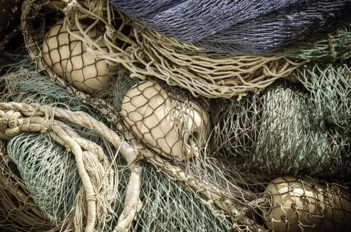 Framed Print : Fishing nets, Burano, Veneto, Italy