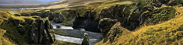 Fjadrargljufur canyon in southern Iceland