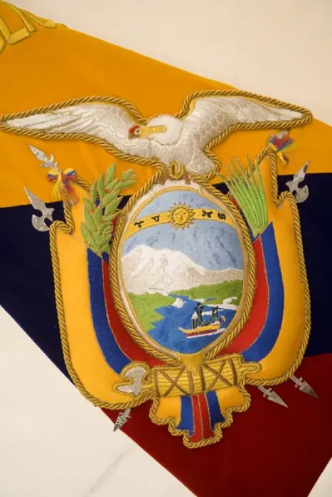 Framed Print : Flag of Ecuador, Cuenca, Ecuador, South America Framed Print : Flag of Ecuador, Cuenca, Ecuador, South America